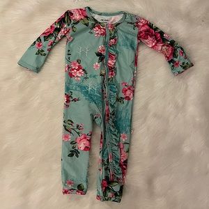 Posh Peanut Ruffle Romper